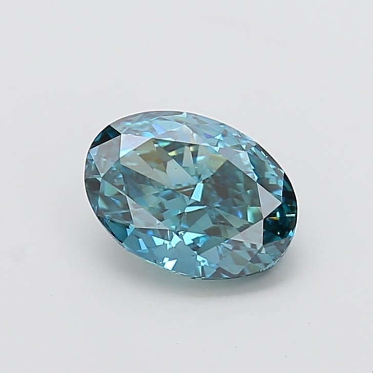 2.01 ct Oval Blue VS1 IGI Certified Lab Grown Diamond