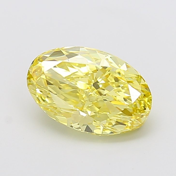 3.02 ct Oval Yellow VS1 IGI Certified Lab Grown Diamond