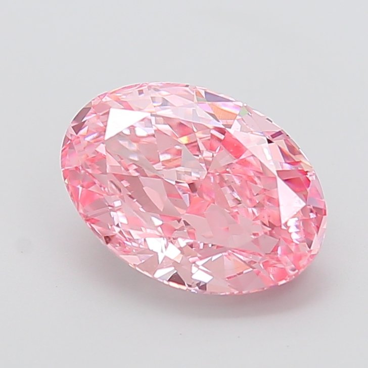 4.01 ct Oval Pink VS1 IGI Certified Lab Grown Diamond