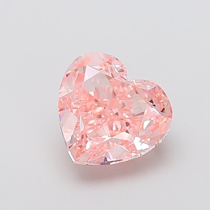 3.10 ct Heart Pink VS1 IGI Certified Lab Grown Diamond