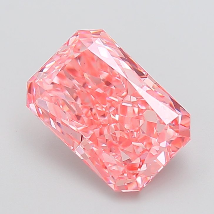 4.12 ct Radiant Pink VS1 IGI Certified Lab Grown Diamond