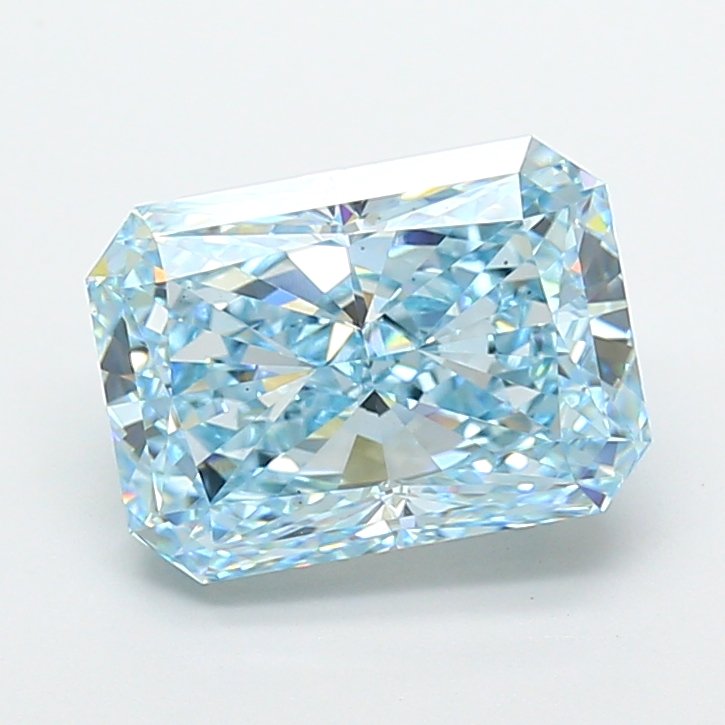 5.00 ct Radiant Blue VS1 IGI Certified Lab Grown Diamond