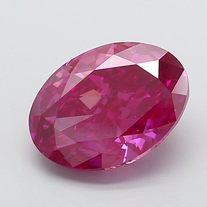 5.02 ct Oval Pink VS1 IGI Certified Lab Grown Diamond