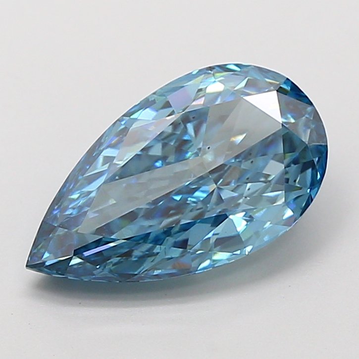 2.81 ct Pear Blue VS2 IGI Certified Lab Grown Diamond