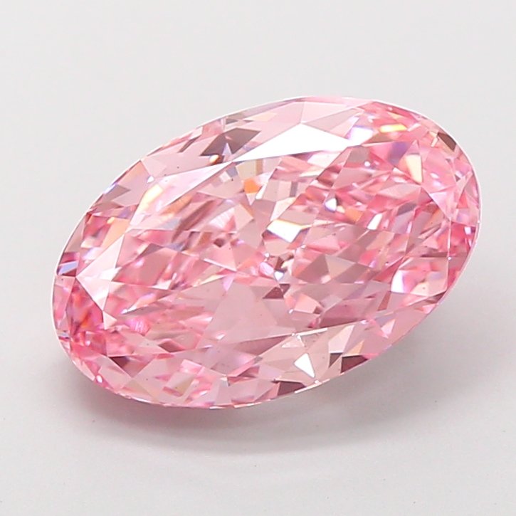 5.00 ct Oval Pink VS2 IGI Certified Lab Grown Diamond